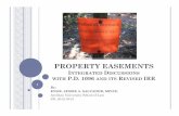 Easements and PD 1096 - · PDF file(Sanchez Roman 572, cited in Property Law by Rabuya, ... adjacent property owner attaches itself to the wall of the prior building, it does not become
