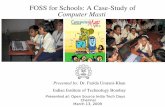 FOSS for Schools - it.iitb.ac.invijaya/ticet/dokuwiki/media/foss-for... · • How to add pictures to colour in Tux Paint? ... backup [Ctrl + H, SPM] • Use wine and run any .exe