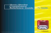 Horn/Strobe Compliance Reference Guide - Free Fire Alarm ...firealarmresources.com/wp-content/uploads/2013/06/horn-strobe.pdf · Horn/Strobe Compliance Reference Guide Technical Manuals