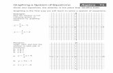 Graphing a System of Equations Algebra 7 - AGMath.comagmath.com/media//DIR_11806/07_SystemsEquations2.pdf · Graphing a System of Equations Algebra 7.1 ... 3. 4 2 1 y x 4. y 5x 1