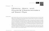 History, Uses, and Physical Characteristics of Steel  · PDF file1 AWWA MANUAL M11 Chapter 1 History, Uses, and Physical Characteristics of Steel Pipe HISTORY