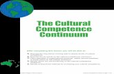 The Cultural Competence Continuum - Performance · PDF fileþ Describe the importance of being able to assess levels of cultural ... organizations in the stages of Cultural ... the