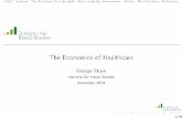 The Economics of Healthcare - IFS Econ Lecture - George Stoye.pdf · Healthcare - a competitive market? ... rms will increase quality to try and gain market share Equilibrium quality