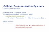 Cellular Communication Systems · PDF fileComplicated RF planning ... BSC/RNC . MSC/ UE . SGSN/GGSN . GSM/GPRS RAN ... Cellular Communication Systems Andreas Mitschele-Thiel,