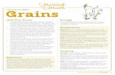 Did You Know Storage Preparation - Montana State · PDF fileDid You Know • Montana fields ... hulled barley to 3 cups water or broth, ... to demonstrate varying levels of processing.