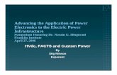 Advancing the Application of Power Electronics to the ... Delivery/Stig Nilsson - Hvdc and facts... · Advancing the Application of Power Electronics to the Electric Power ... EPRI.