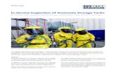 In-Service Inspection of Ammonia Storage Tanks Technology media/DIV 3... · In-Service Inspection of Ammonia Storage Tanks By: Ole Noerrekaer Mortensen, Business Manager, Advanced