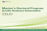 Master's/Doctoral Program in Life Science Innovationtlsi.tsukuba.ac.jp/materials/pamphlet.pdf · Master's/Doctoral Program in Life Science Innovation ... Professors Affiliation Research