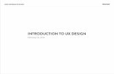 INTRODUCTION TO UX DESIGN - University of Torontojayar/ece1778.2014/user-experience-lecture.pdf · USER EXPERIENCE DESIGN • Introductions • Overview of Konrad Group ... FUNCTIONALITY