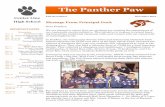 The Panther Paw - 1.cdn.edl.io · PDF fileOur theme this year was "The Blues Brothers" featuring great rhythm and blues songs from artists ... Rawhide, Peter Gunn, Minnie the Moocher,