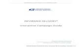 INFORMED DELIVERY Interactive Campaign Guide  DELIVERY INTERACTIVE CAMPAIGN GUIDE . INFORMED DELIVERY Interactive Campaign Guide. United States