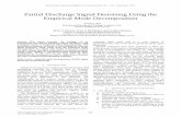 Partial Discharge Signal Denoising Using the Empirical ... · PDF filePartial Discharge Signal Denoising Using the Empirical Mode Decomposition . Andrew Hill . Petroineos Refining