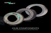 HUB COMPONENTS - ConMet is the Leading Supplier of Wheel ... · PDF fileConMet bearings offer longer life over standard bearing designs in ... ConMet wheel seals use thicker gauge