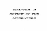 CHAPTER - II REVIEW OF THE LITERATURE - Shodhgangashodhganga.inflibnet.ac.in/bitstream/10603/40923/9/09_chapter2.pdf · relationship between learning difficulties in English and Personalities