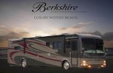 LUXURY WITHIN REACH. - O'Connor RV · PDF fileBERKSHIRE BY FOREST RIVER LUXURY WITHIN REACH. ... (certain floor plans only) 390TS: ... · Steel basement construction