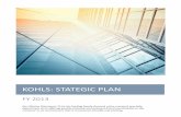 Kohls: Stategic Plan - Edtrinet Atkins · PDF fileKOHLS: STATEGI PLAN FY 2013 Our Mission Statement: To be the leading family-focused, value-oriented, specialty department store offering