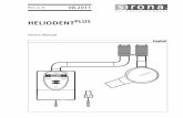 6215102 Serv HD Plus EN - · PDF fileService Manual HELIODENTPLUS b ... The X-ray tube assembly contains a tube which can implode, lead lining, and mineral oil. Removing covers Observe