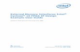 256 10 External Memory Interfaces IP Design Example User Guide · PDF fileIntel® Cyclone® 10 External Memory Interfaces IP Design Example User Guide Updated for Intel ® Quartus