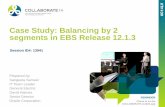 Case Study: Balancing by 2 segments in EBS Release 12.1 · PDF file02.06.2014 · REMINDER Check in on the COLLABORATE mobile app Case Study: Balancing by 2 segments in EBS Release