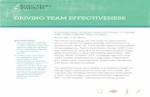DRIVING TEAM EFFECTIVENESS - Korn · PDF fileDRIVING TEAM EFFECTIVENESS Key Takeaways: • The Korn/Ferry T7 Model of Team Effectiveness was recently validated using 303 ... Personal