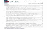 PLM Industry Summary - CIMdata · PDF fileLargest North American Distributor of ANSYS Consolidates as SimuTech Group _____7 Processes and ... CIMdata PLM Industry Summary. Page 5