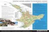 NEW ZEALAND TOURING MAP · PDF fileNEW ZEALAND TOURING MAP Haast The Great Alpine Highway: From Christchurch, this Many destinations in New Zealand are just hours from each other.