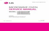 MICROWAVE OVEN SERVICE MANUAL - …applianceassistant.com/ServiceManuals/lmvm2055_lg_microwave_ove… · MICROWAVE OVEN SERVICE MANUAL MODEL: LMVM2055SB LMVM2055ST ... MICROWAVE RADIATION