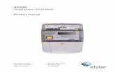 AS220 PR E - energyms.it UK.pdf · The same tool can be used for all ELSTER meters (AS220, A220, A1350, A1500, A2500). 4 General description Page 9 of 67 Product manual 1.9 AS220