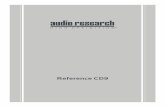 Reference CD9 - Audio Research Manualv2.pdf · Reference CD9 to be a part of ... Remote Only Functions ... the nature of your system installation requirements, ...