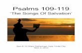 2013 Psalms 109-119 Bible Study · PDF file19.08.2015 · 2 Psalms 109-119 Bible Study November at Trinity City is our vision month. Over four Sundays, we look back on the many blessings