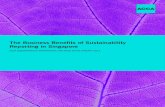 The Business Benefits of Sustainability Reporting in ... · PDF fileexecutive Summary ... Business Benefits of Sustainability Reporting in Singapore” on 24 ... • The business benefits
