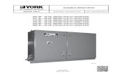 VARIABLE SPEED DRIVE - Johnson Controlscgproducts.johnsoncontrols.com/yorkdoc/160.00-rp4.pdf · Although many of these parts are similar to the parts used in previous Variable Speed