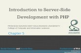 Introduction to Server-Side Development with PHP · PDF fileRandy Connolly and Ricardo Hoar Fundamentals of Web Development Objectives Server-Side Development Web Server’s Responsabilities