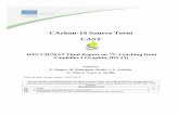 CArbon-14 Source Term CAST - igdtp.eu · PDF fileleaching of ion-exchange resins and irradiated graphite under geological ... the management of radioactive waste in Spain has been