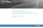 EMC NetWorker and EMC Data Domain Deduplication · PDF fileEMC NetWorker and EMC Data Domain DD Boost Deduplication Devices Release 8.0 Integration Guide 7 Title Page FIGURES 1 Client