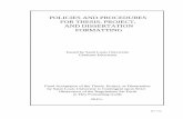 POLICIES AND PROCEDURES FOR THESIS, PROJECT, · PDF filePOLICIES AND PROCEDURES FOR THESIS, PROJECT, AND DISSERTATION FORMATTING Issued by Saint Louis University Graduate Education