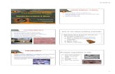 Civil Engineering Materials - · PDF fileCivil Engineering Materials SAB 2112 Introduction to Bricks & Blocks ... Clay bricks – Clay bricks are made by shaping suitable clays to