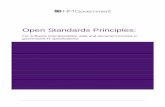 Open Standards Principles (PDF) - gov.uk · PDF fileGovernment IT specifications are based on user needs, expressed in terms of capabilities with associated open standards for software