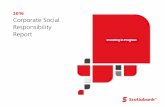 2016 Corporate Social Responsibility Report - · PDF fileScotiabank Corporate Social Responsibility Report 2016 3 Table of Contents 04 Introduction 04 President and CEO Letter 05 Chairman