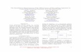 Quantitative Measurement of the Effectiveness of ... · PDF fileThe Quantitative Measurement of the Effectiveness of Decoupling Capacitors in Controlling Switching ... in Controlling