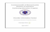 Commonwealth of Massachusetts Division of Insurance ... · PDF fileCommonwealth of Massachusetts Division of Insurance Continuing Education Program Introduction The Commonwealth of