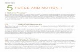 FORCE AND MOTION - Rod's Homerodshome.com/APPhysicsCM/Text PDFS/Chapter_5_Halliday_9th.pdf · FORCE AND MOTION–I ... which are changes in velocities. Physics is ... we can assume