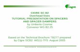 CIGRE SC B2 Overhead linesOverhead lines TUTORIAL ... 2011/Umberto - SPACER TUTORIAL CIGRE 20… · CIGRE SC B2 Overhead linesOverhead lines TUTORIAL PRESENTATION ON SPACERS AND SPACER