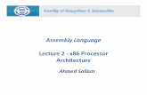 Assembly Language - Ahmed Sallam - Homesallamah.weebly.com/uploads/6/9/3/5/6935631/assembly-2014-f-02.pdf · Motivations for studying assembly ... MASM Programs use the Microsoft