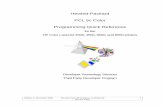 Hewlett-Packard PCL 5c Color Programming Quick · PDF fileEdition 2, November 2000 Hewlett-Packard Company Confidential 1 Do Not Copy Hewlett-Packard PCL 5c Color Programming Quick