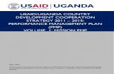 USAID/UGANDA COUNTRY DEVELOPMENT COOPERATION STRATEGY 2011 ...usaidlearninglab.org/sites/default/.../files/...CDCS_2011-2012_PMP.pdf · 1 usaid/uganda country development cooperation