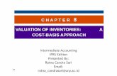 C H A P T E R 8 VALUATION OF INVENTORIES: A COST …staff.uny.ac.id/sites/default/files/pendidikan/Dr. Ratna Candra... · VALUATION OF INVENTORIES: A COST-BASIS APPROACH ... LO 2