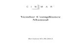 Vendor Compliance Manual - ccsginc.com Compliance manual 3.30.2012.pdf · Cinmar Vendor Compliance Manual 3.30.12 3 Introduction It is our mission to form a strong and lasting partnership