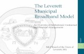 The Leverett Municipal Broadband Model - · PDF fileThe Leverett Municipal Broadband Model An Overview of Institutional, Contractual and Financial Arrangements 17 MLP Board of the