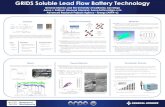 GRIDS Soluble Lead Flow Battery Technology 2012 Peer Review - GRIDS... · GRIDS Soluble Lead Flow Battery Technology General Atomics and the University of California, ... • The
